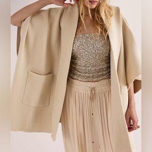 Free People All I Need Cozy Hooded Duster!!